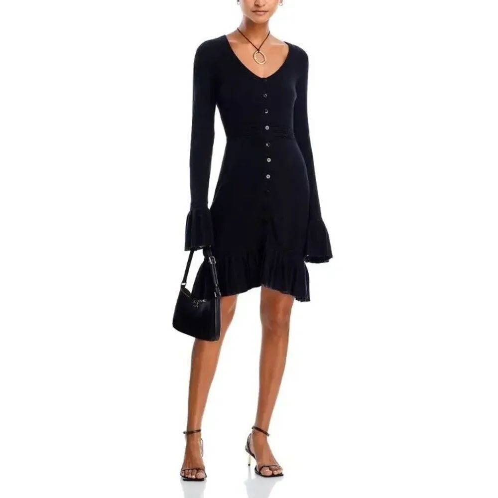 ✨PAIGE Loretta Cardigan Black Sz Small Dress✨